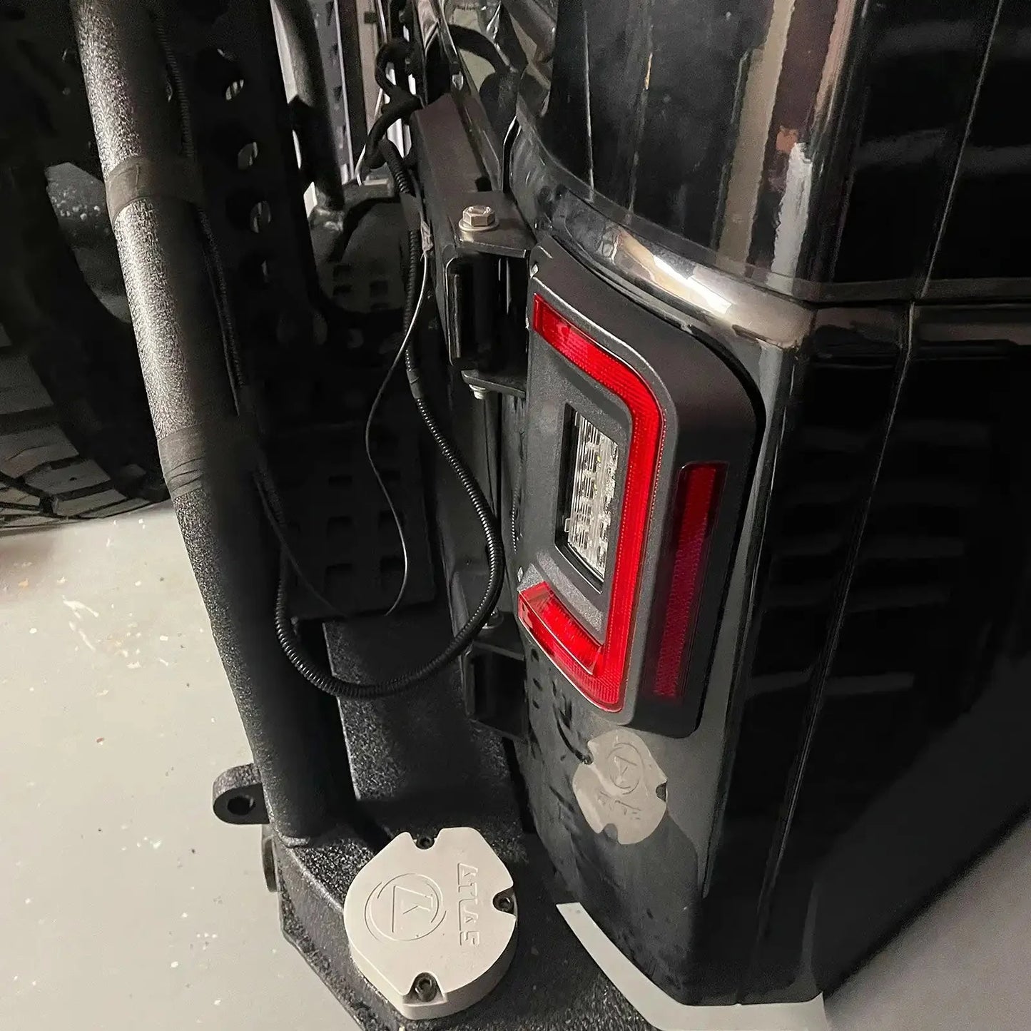 V2 | 2007-2017 Jeep Wrangler JK Flush Mount LED Tail Lights | Low-Profile Trail Protection by ORACLE Lighting