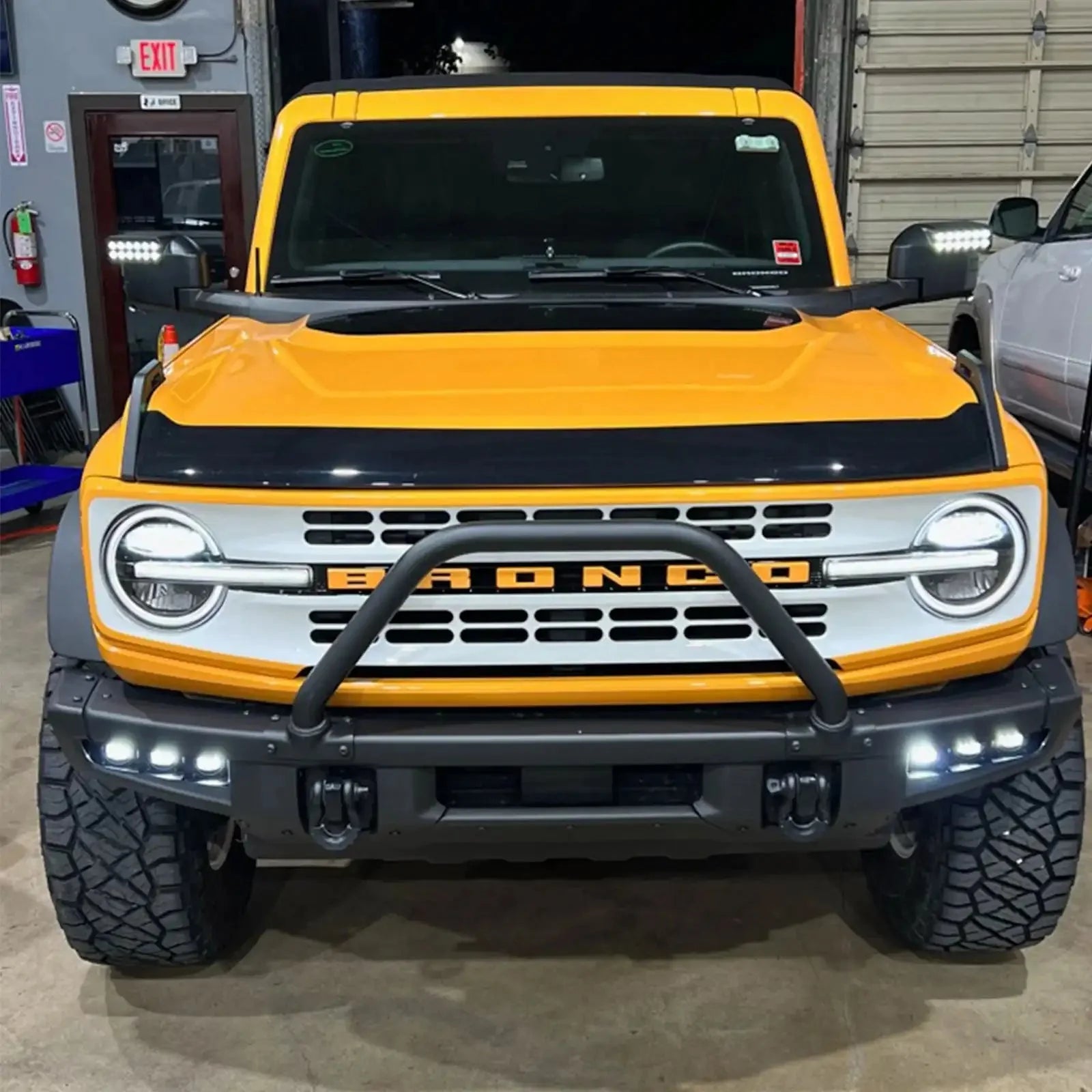 2021-2026 Ford Bronco LED Off-Road Side Mirrors - Peripheral Ditch Lights (2200+ Lumens) by ORACLE Lighting