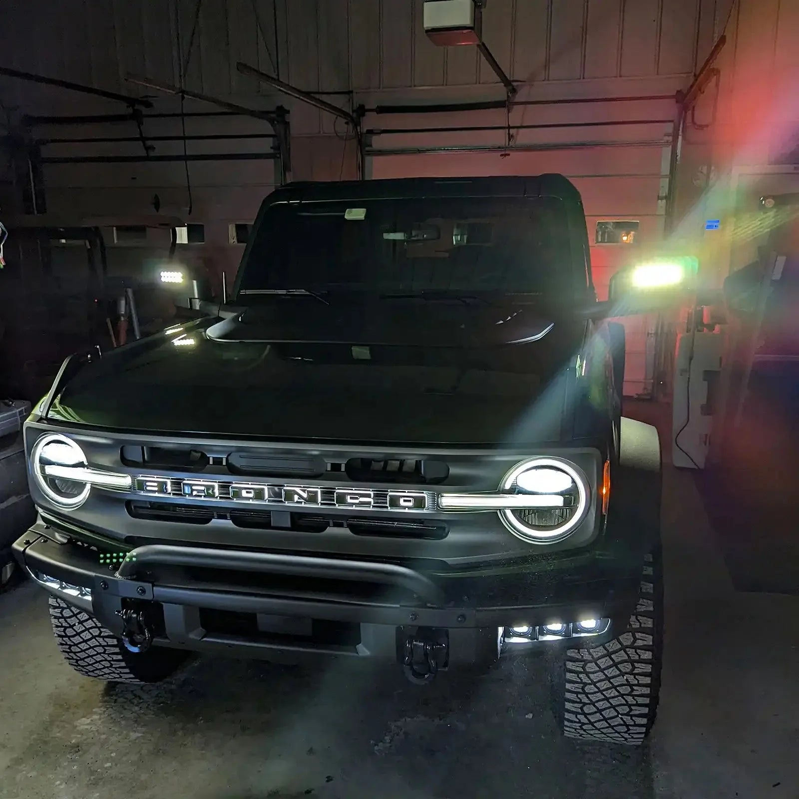 2021-2026 Ford Bronco LED Off-Road Side Mirrors - Peripheral Ditch Lights (2200+ Lumens) by ORACLE Lighting