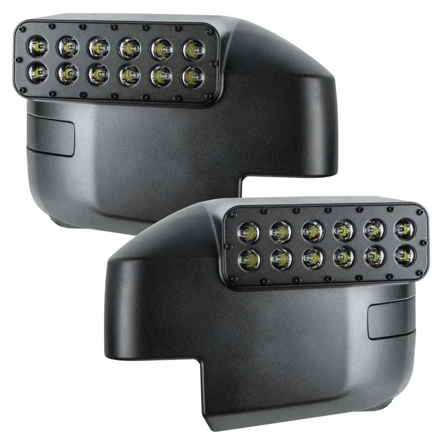 2021-2026 Ford Bronco LED Off-Road Side Mirrors - Peripheral Ditch Lights (2200+ Lumens) by ORACLE Lighting