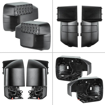 2021-2026 Ford Bronco LED Off-Road Side Mirrors - Peripheral Ditch Lights (2200+ Lumens) by ORACLE Lighting