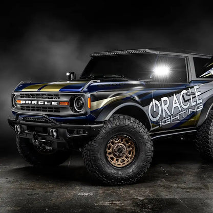 2021-2026 Ford Bronco LED Off-Road Side Mirrors - Peripheral Ditch Lights (2200+ Lumens) by ORACLE Lighting