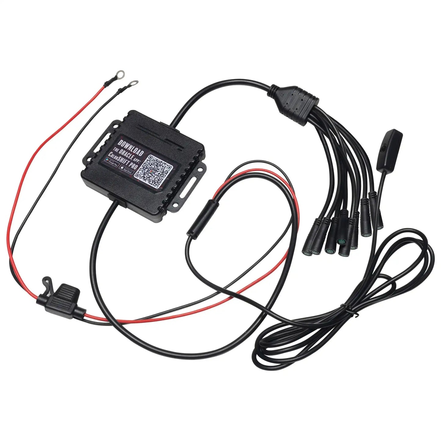 ColorSHIFT RGB+W Underbody Rock Light Kit - 230° Wide Angle Bluetooth Control by ORACLE Lighting