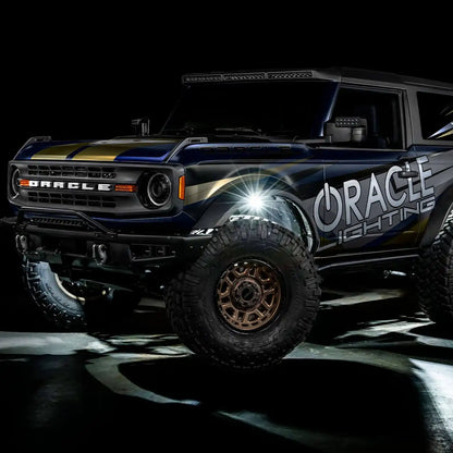 ColorSHIFT RGB+W Underbody Rock Light Kit - 230° Wide Angle Bluetooth Control by ORACLE Lighting