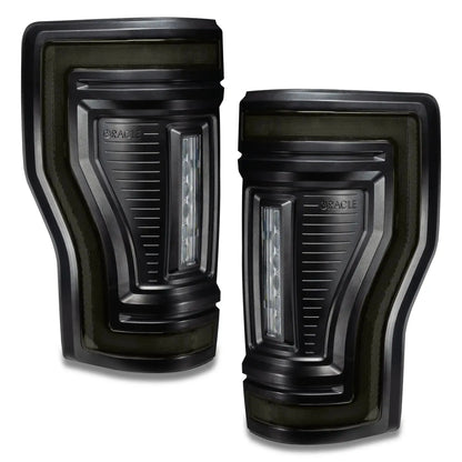 2017-2022 Ford F-250/350 Super Duty Flush Mount LED Tail Lights - Animated Turn Signals by ORACLE Lighting
