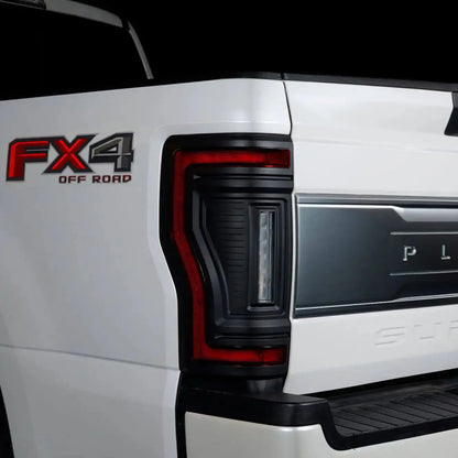 2017-2022 Ford F-250/350 Super Duty Flush Mount LED Tail Lights - Animated Turn Signals by ORACLE Lighting
