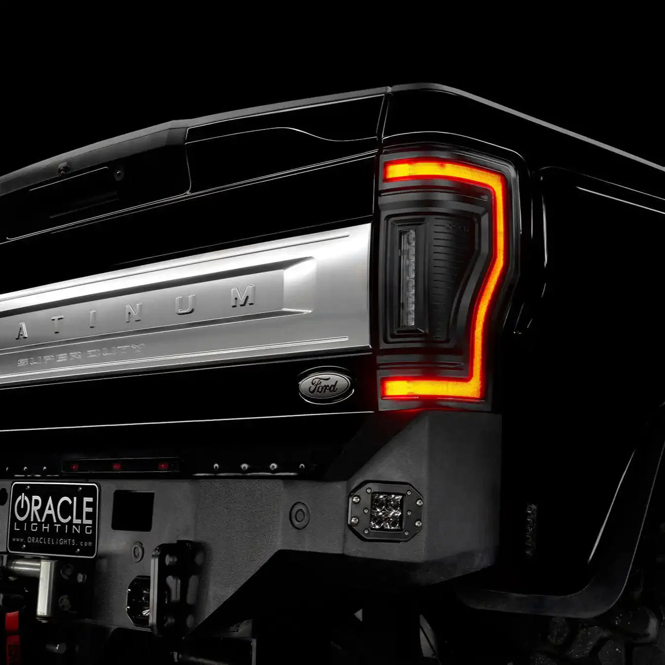 2017-2022 Ford F-250/350 Super Duty Flush Mount LED Tail Lights - Animated Turn Signals by ORACLE Lighting