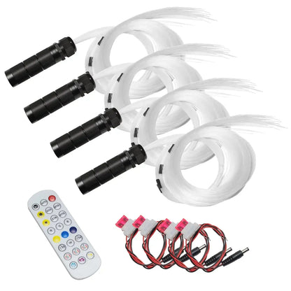 ORACLE Lighting Fiber Optic Wheel Liner ColorSHIFT RGB+W Kit - 40W LED/ 600 Fibers by ORACLE Lighting