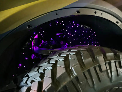 ORACLE Lighting Fiber Optic Wheel Liner ColorSHIFT RGB+W Kit - 40W LED/ 600 Fibers by ORACLE Lighting