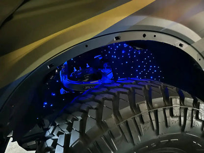 ORACLE Lighting Fiber Optic Wheel Liner ColorSHIFT RGB+W Kit - 40W LED/ 600 Fibers by ORACLE Lighting