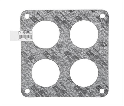 Mr. Gasket Performance Carb Base Gasket - 4 Hole - Bulk Packaged with UPC Label by Mr Gasket