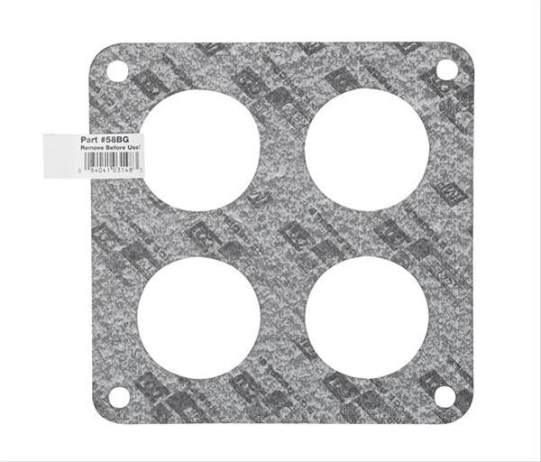 Mr. Gasket Performance Carb Base Gasket - 4 Hole - Bulk Packaged with UPC Label by Mr Gasket
