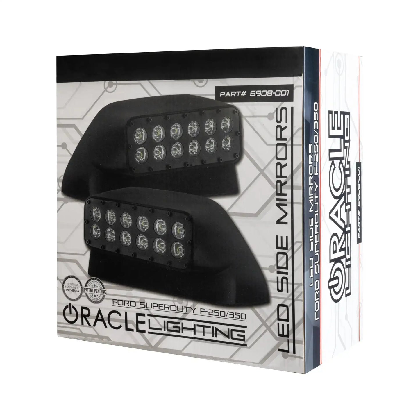 ORACLE Lighting 2017-2025 Ford Super Duty LED Off-Road Side Mirror Ditch Lights by ORACLE Lighting
