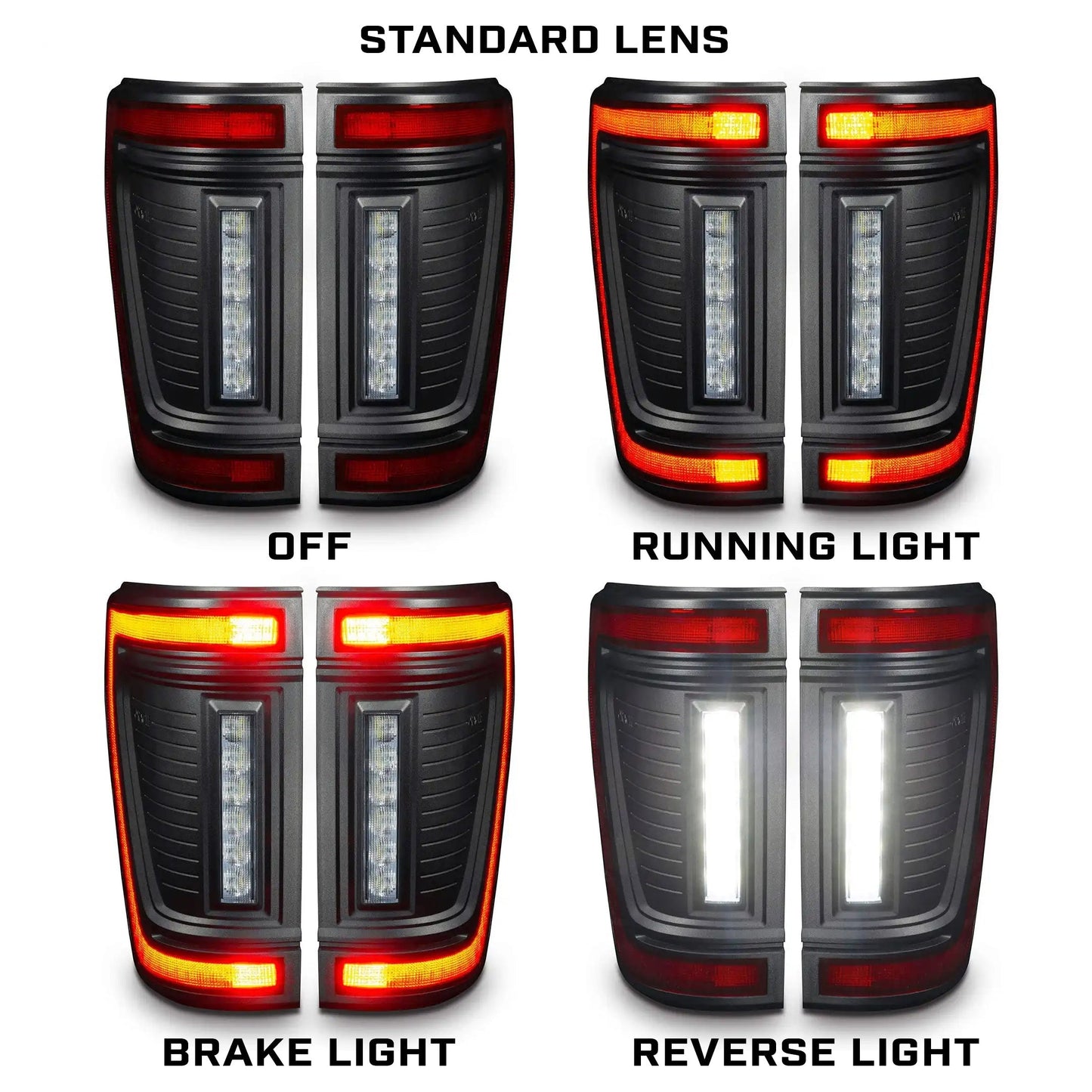 ORACLE Lighting Flush Style LED Tail Lights for 2021-2025 Ford F-150 by ORACLE Lighting