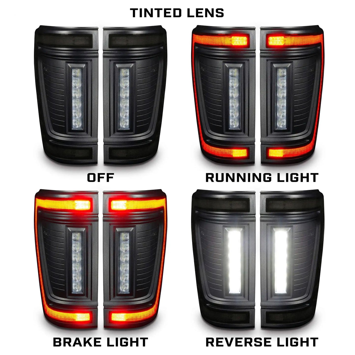ORACLE Lighting Flush Style LED Tail Lights for 2021-2025 Ford F-150 by ORACLE Lighting