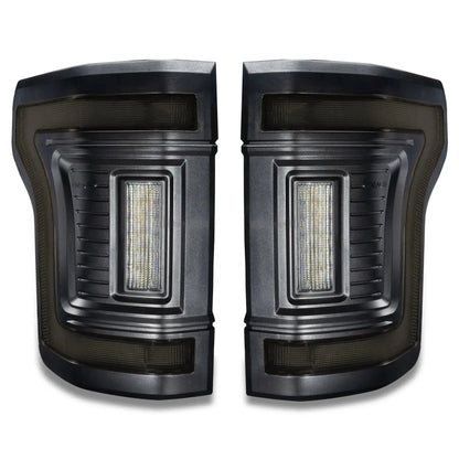 Flush Mount LED Tail Lights 2015-2020 Ford F-150 Sequential Turn Signals BLIS by ORACLE Lighting
