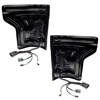 Flush Mount LED Tail Lights 2015-2020 Ford F-150 Sequential Turn Signals BLIS by ORACLE Lighting