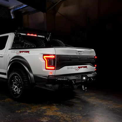 Flush Mount LED Tail Lights 2015-2020 Ford F-150 Sequential Turn Signals BLIS by ORACLE Lighting