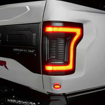 Flush Mount LED Tail Lights 2015-2020 Ford F-150 Sequential Turn Signals BLIS by ORACLE Lighting