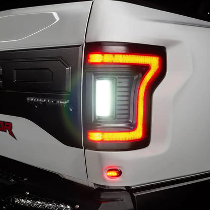 Flush Mount LED Tail Lights 2015-2020 Ford F-150 Sequential Turn Signals BLIS by ORACLE Lighting