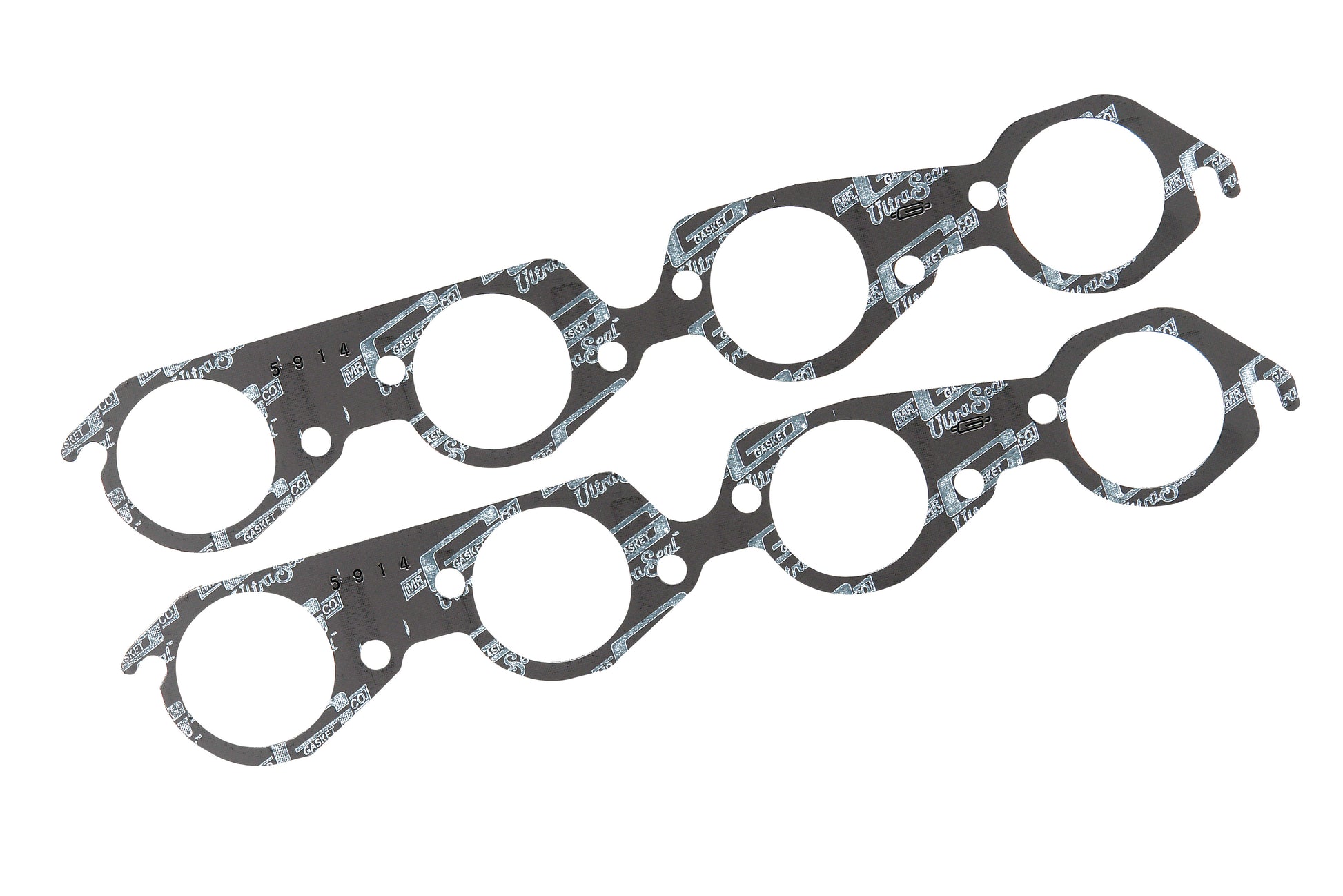 Fits 1965-1990 Chevrolet 396-454 Mark IV Big Block. Round Ports, 2.40 Inch by Mr Gasket