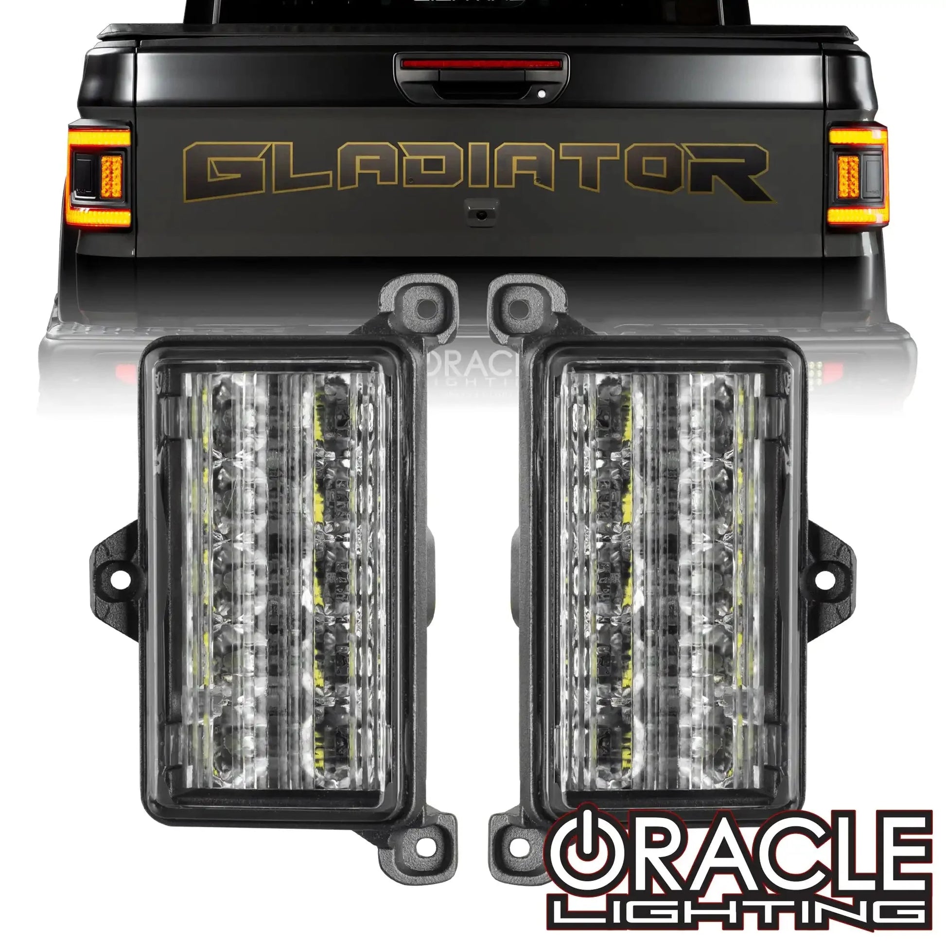 ORACLE Lighting Dual Function Amber/White Reverse LED Module for Jeep Gladiator JT Flush Tail Lights by ORACLE Lighting