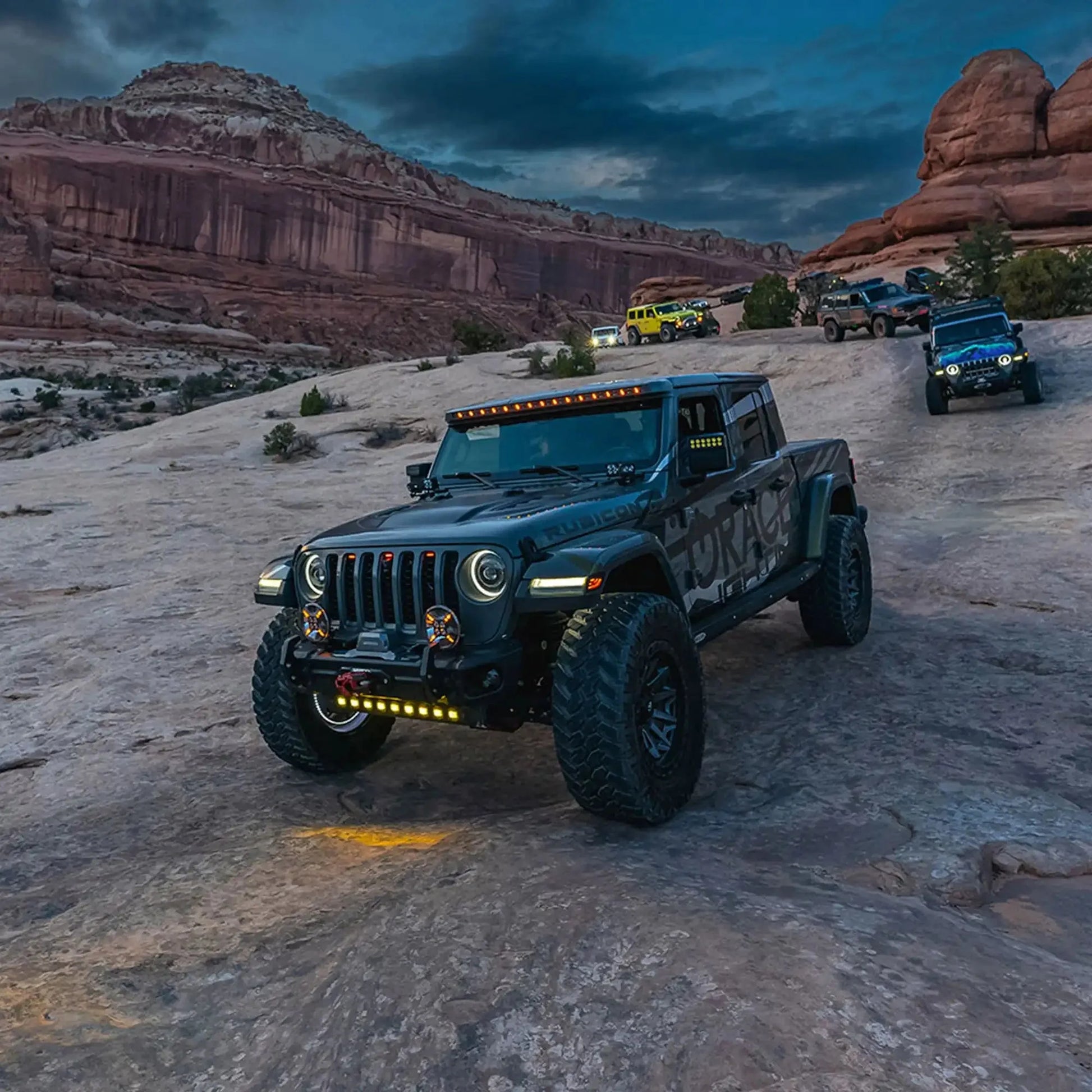 Jeep JL/JT Integrated Roof LED Light Bar | ORACLE 18,000 Lumens 240W by ORACLE Lighting