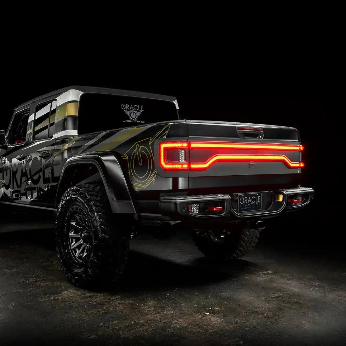2020-2025 Jeep Gladiator JT Racetrack LED Tailgate Panel Light | Mopar-Inspired by ORACLE Lighting