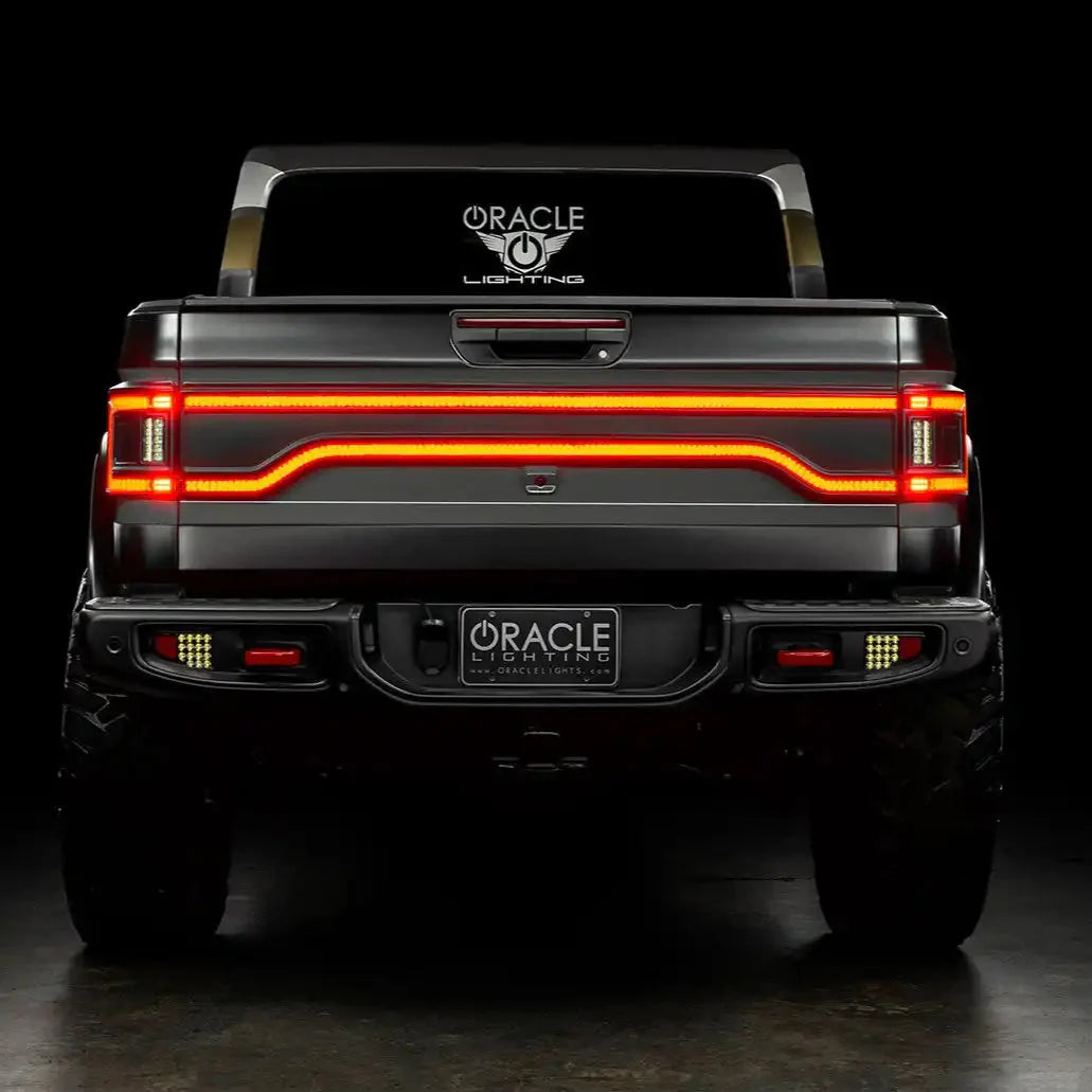 2020-2025 Jeep Gladiator JT Racetrack LED Tailgate Panel Light | Mopar-Inspired by ORACLE Lighting