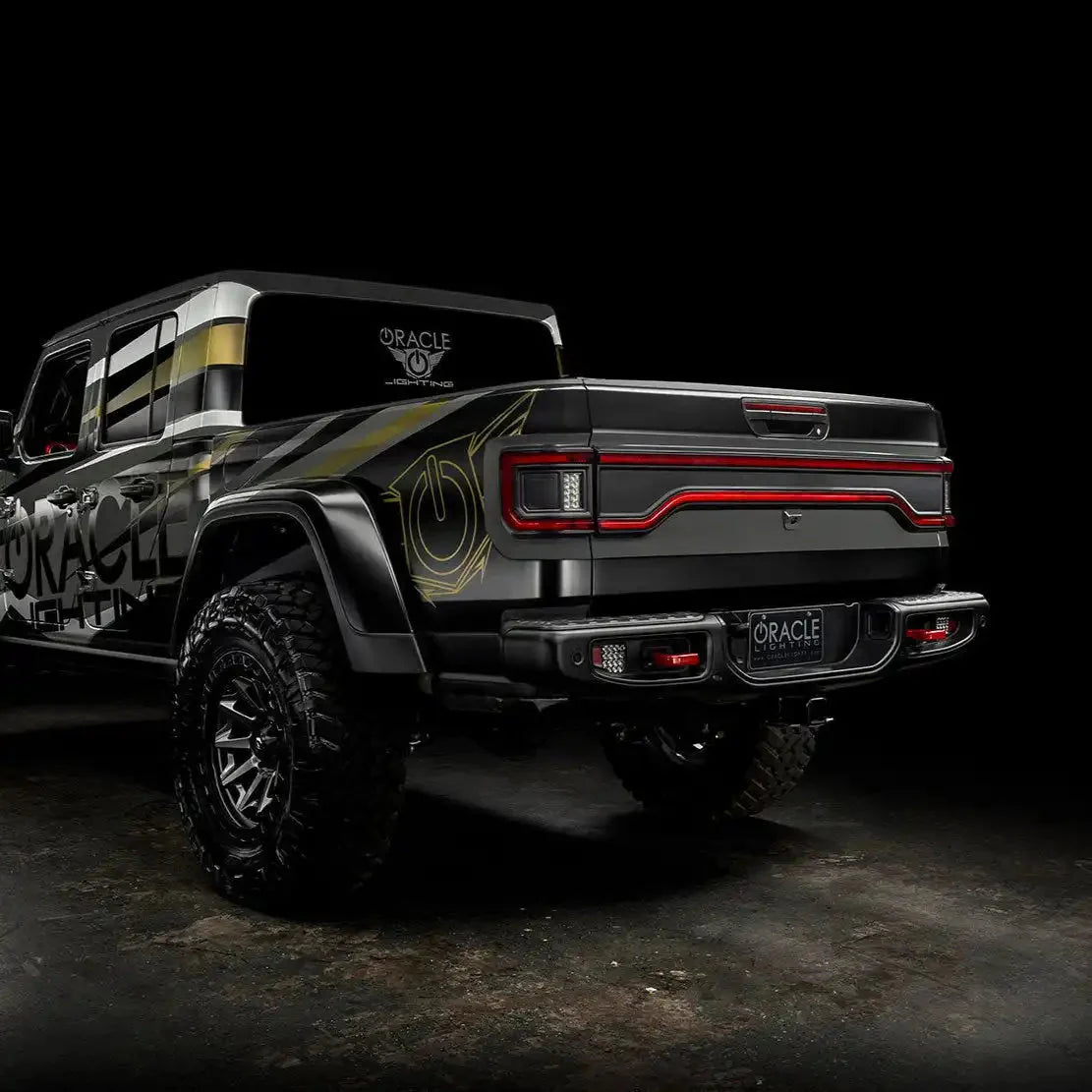 2020-2025 Jeep Gladiator JT Racetrack LED Tailgate Panel Light | Mopar-Inspired by ORACLE Lighting