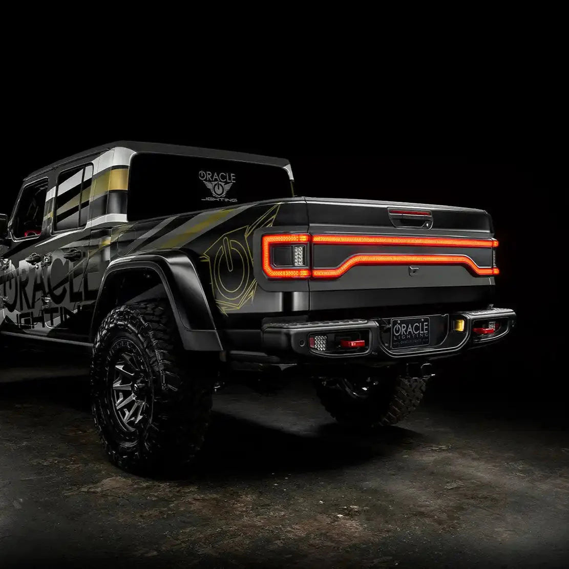 2020-2025 Jeep Gladiator JT Racetrack LED Tailgate Panel Light | Mopar-Inspired by ORACLE Lighting