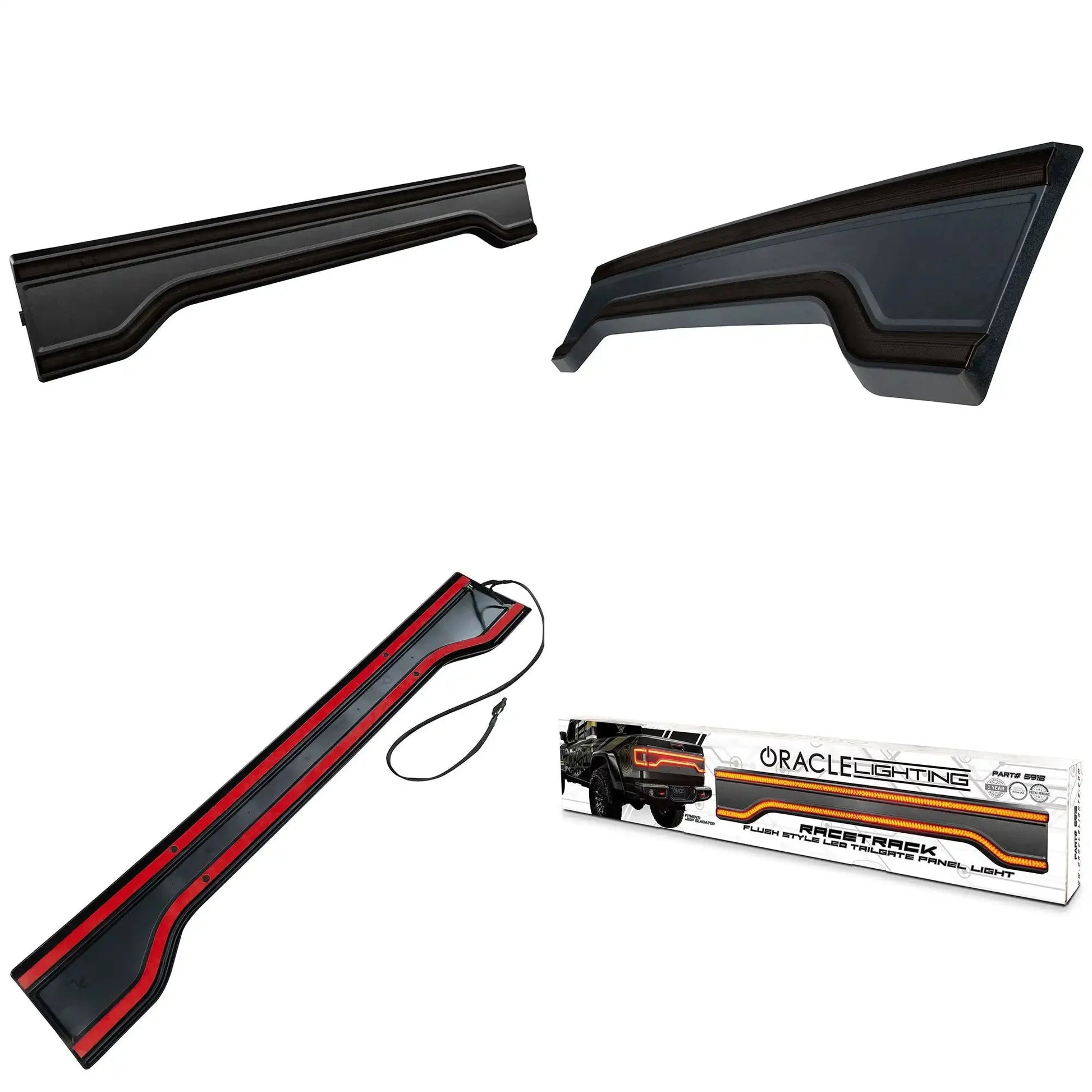2020-2025 Jeep Gladiator JT Racetrack LED Tailgate Panel Light | Mopar-Inspired by ORACLE Lighting
