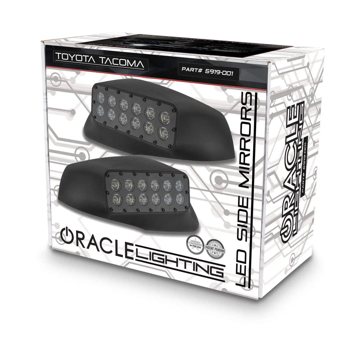 ORACLE Lighting 2016-2023 Toyota Tacoma LED Off-Road Side Mirror Ditch Lights by ORACLE Lighting
