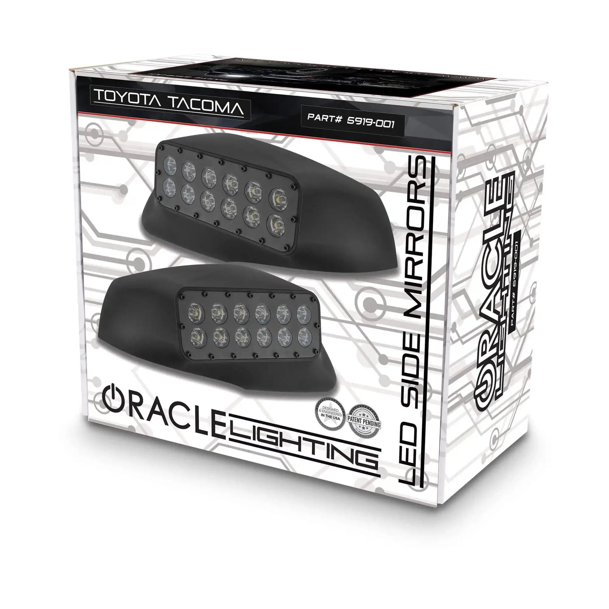 ORACLE Lighting 2016-2023 Toyota Tacoma LED Off-Road Side Mirror Ditch Lights by ORACLE Lighting