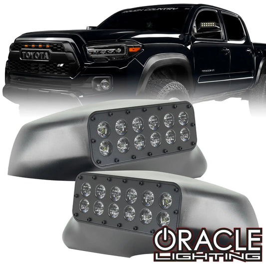 ORACLE Lighting 2016-2023 Toyota Tacoma LED Off-Road Side Mirror Ditch Lights by ORACLE Lighting