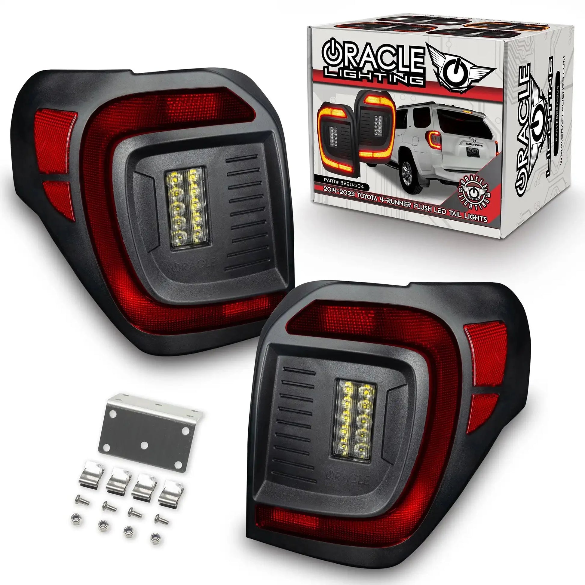 ORACLE Lighting Flush Style (Lensless) LED Tail Lights for 2014-2024 Toyota 4Runner by ORACLE Lighting