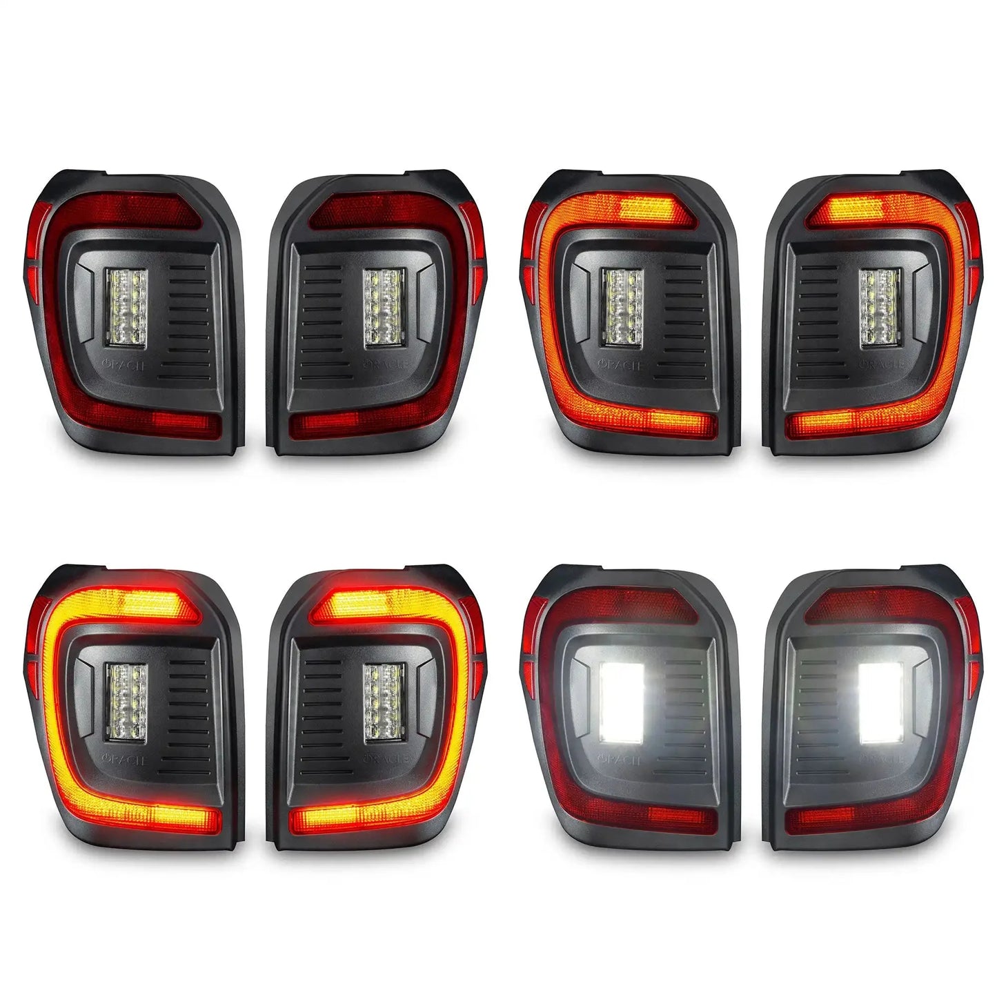 ORACLE Lighting Flush Style (Lensless) LED Tail Lights for 2014-2024 Toyota 4Runner by ORACLE Lighting