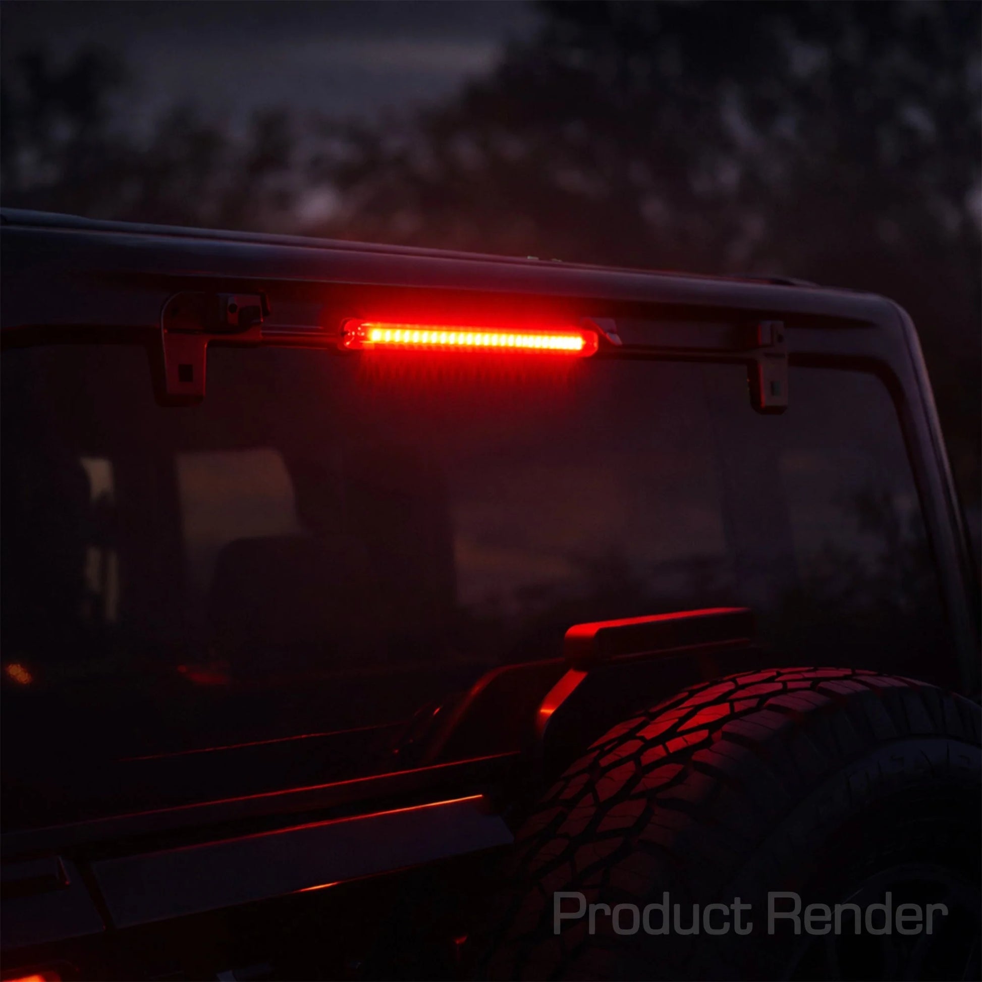 Linear Universal LED 3rd Brake Light (CHMSL) Module — Red by ORACLE Lighting