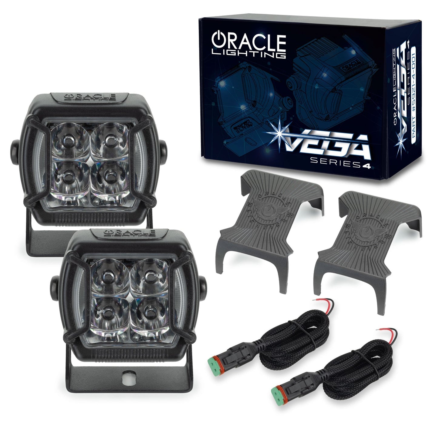 VEGA Series LED Light Pods - 20W/40W Spotlights (Pair) by ORACLE Lighting