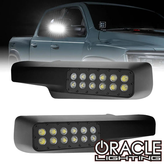 2010-2022 RAM TOW 1500/2500/3500 LED Off-Road Side Mirrors Ditch Lights by ORACLE Lighting