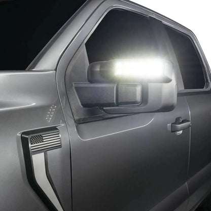 ORACLE Lighting 2021-2025 Ford F-150/Raptor LED Off-Road Side Mirror Ditch Lights by ORACLE Lighting