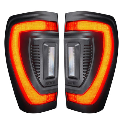 Flush Mount LED Tail Lights 2019-2026 GMC Sierra Sequential Turn Signals Halogen by ORACLE Lighting