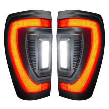 Flush Mount LED Tail Lights 2019-2026 GMC Sierra Sequential Turn Signals Halogen by ORACLE Lighting