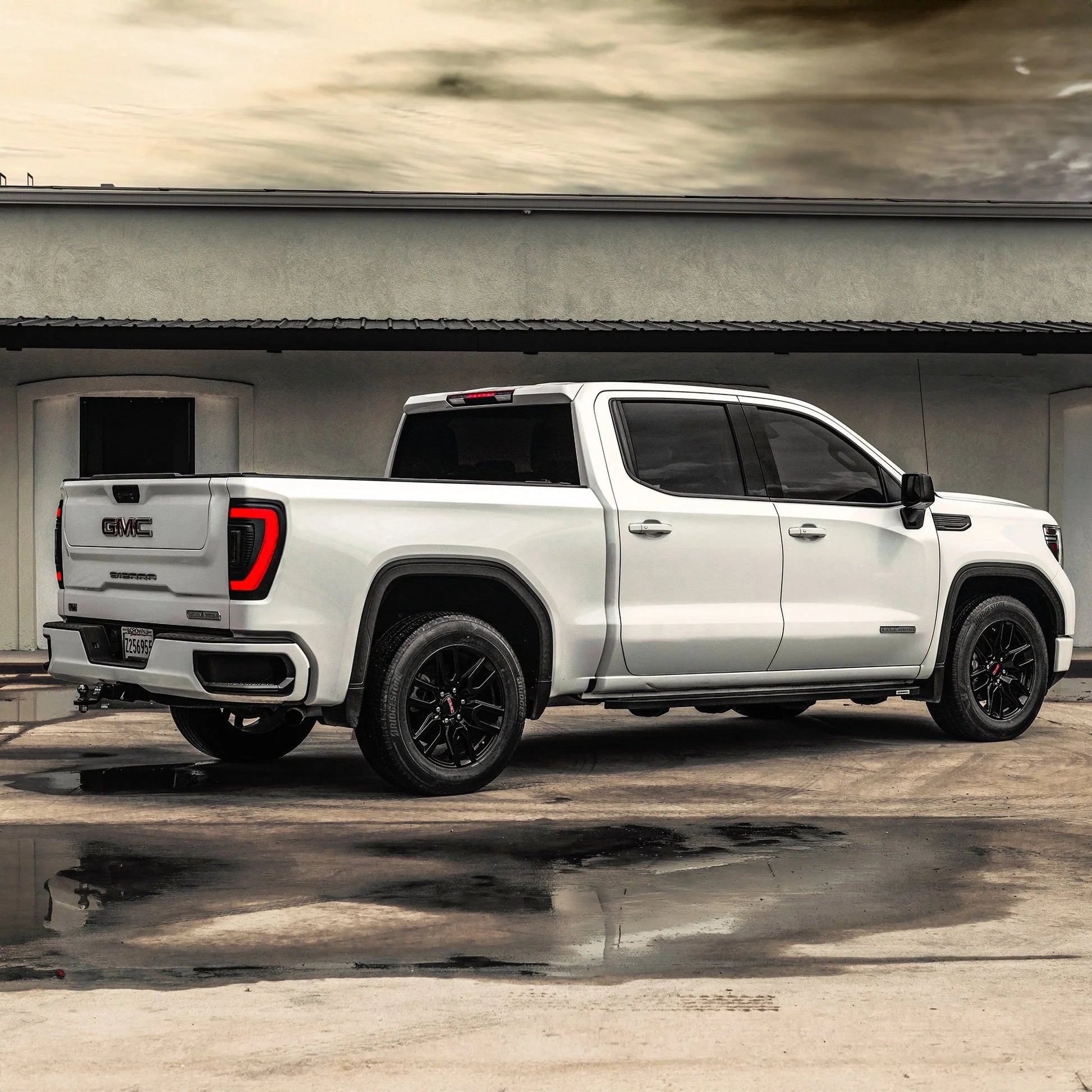 Flush Mount LED Tail Lights 2019-2026 GMC Sierra Sequential Turn Signals Halogen by ORACLE Lighting