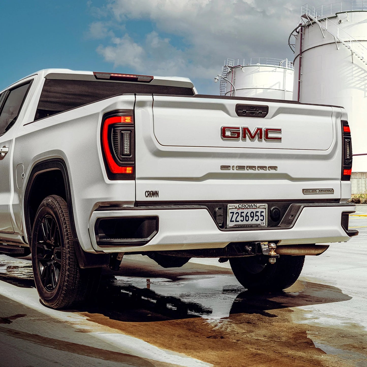 Flush Mount LED Tail Lights 2019-2026 GMC Sierra Sequential Turn Signals Halogen by ORACLE Lighting