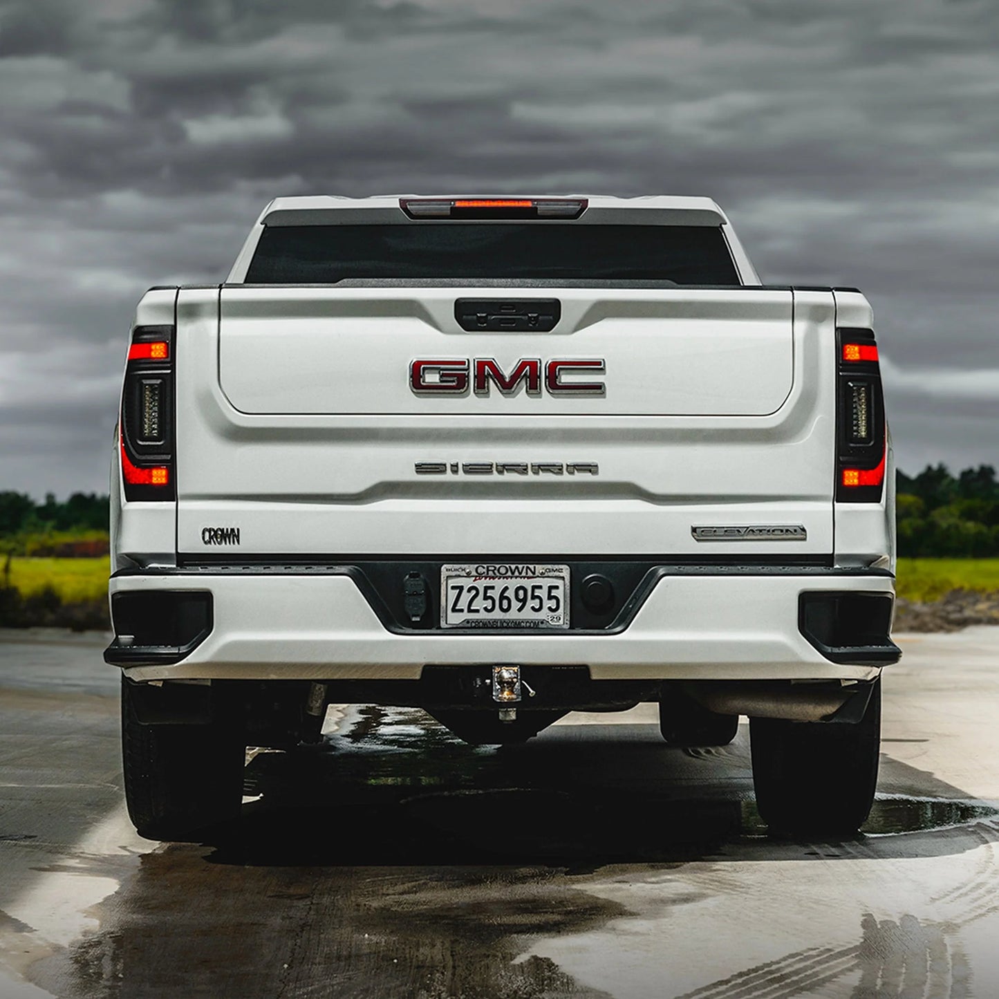 Flush Mount LED Tail Lights 2019-2026 GMC Sierra Sequential Turn Signals Halogen by ORACLE Lighting