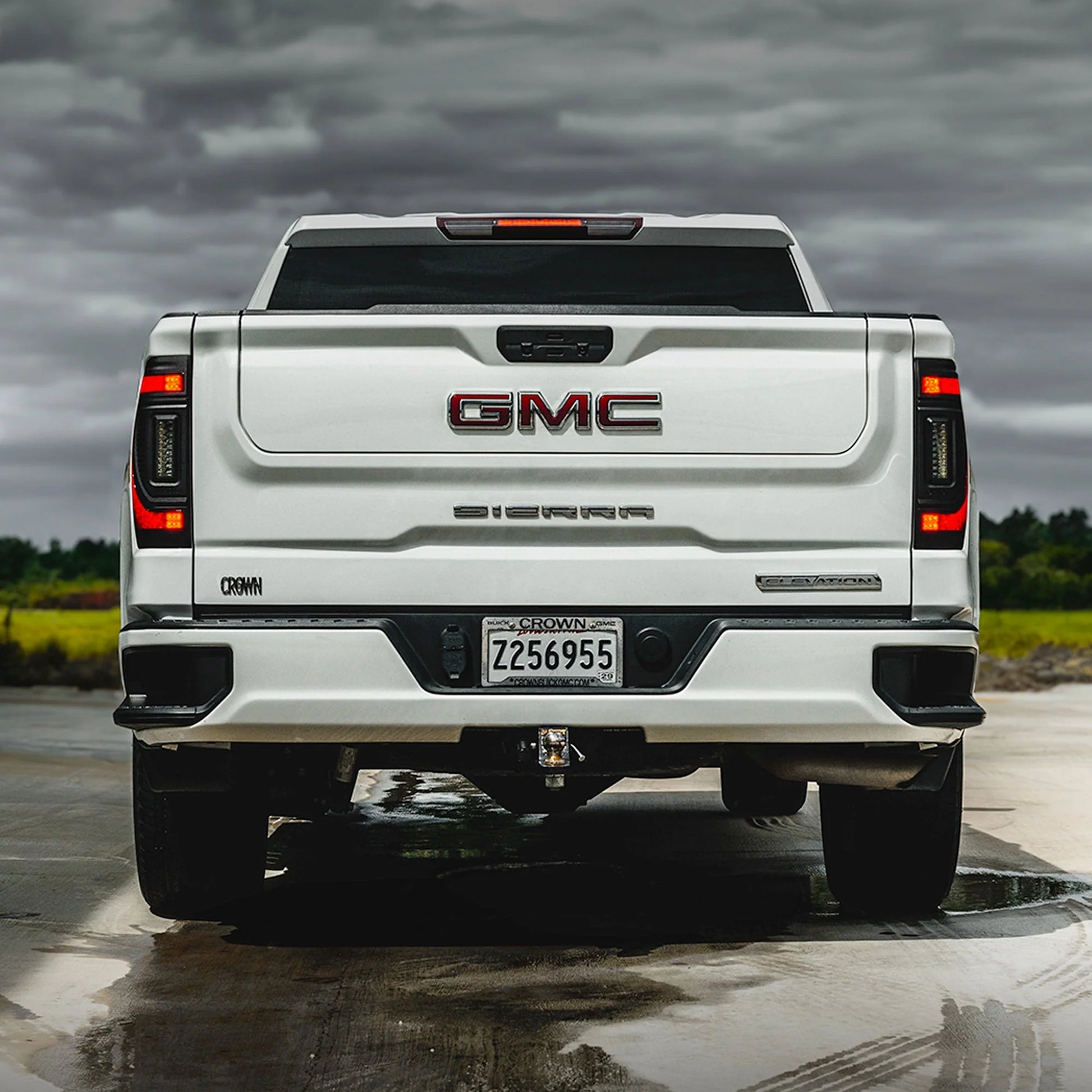 Flush Mount LED Tail Lights 2019-2026 GMC Sierra Sequential Turn Signals Halogen by ORACLE Lighting