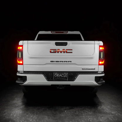 Flush Mount LED Tail Lights 2019-2026 GMC Sierra Sequential Turn Signals Halogen by ORACLE Lighting