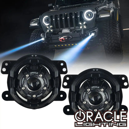 ORACLE Lighting Jeep Wrangler JK/JL & Gladiator JT 15W Off-Road LASER Fog Lights by ORACLE Lighting
