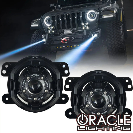 ORACLE Lighting Jeep Wrangler JK/JL & Gladiator JT 15W Off-Road LASER Fog Lights by ORACLE Lighting